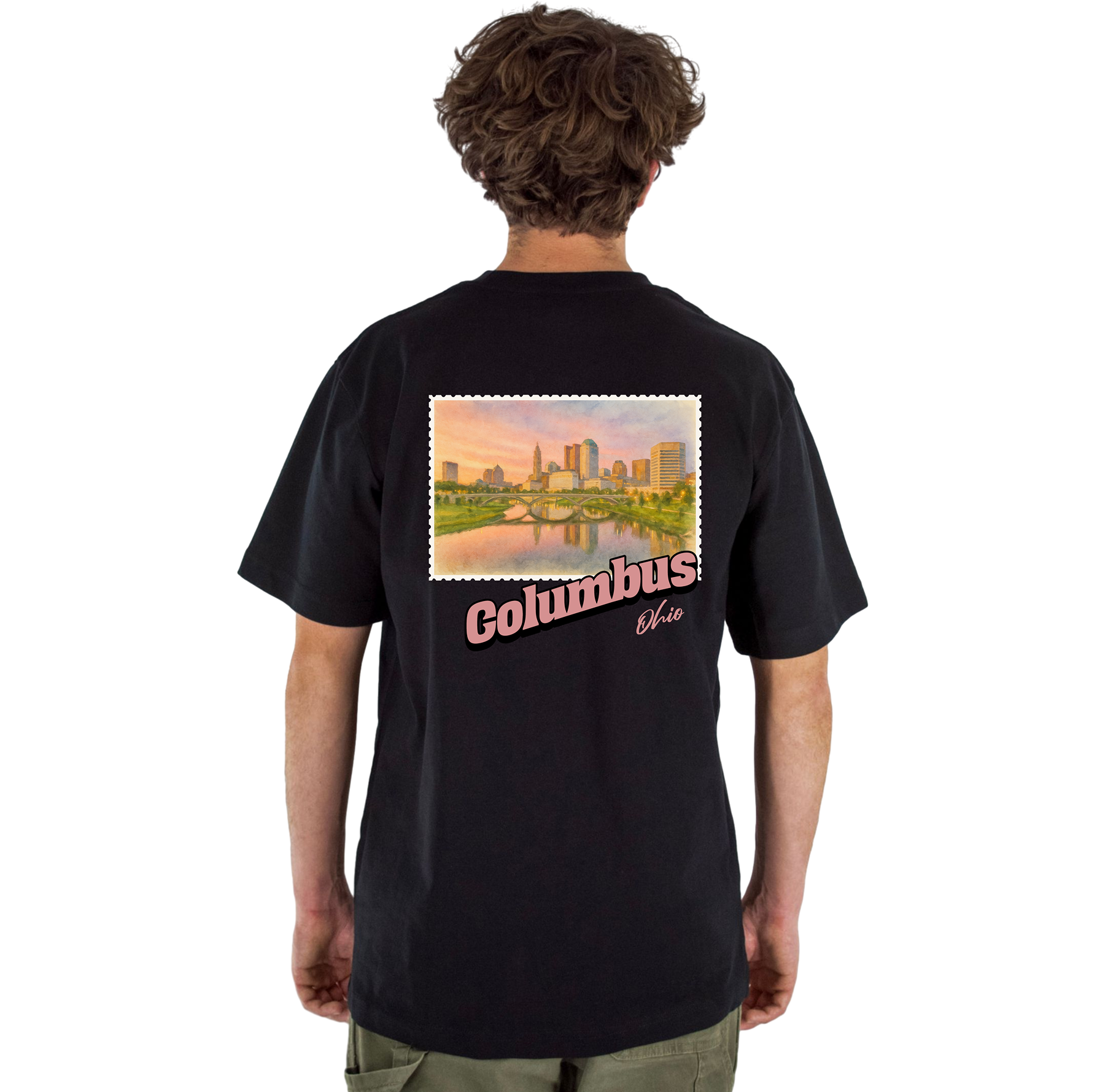 Columbus Ohio Stamp Core Tee