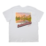 Columbus Ohio Stamp Boyfriend Tee