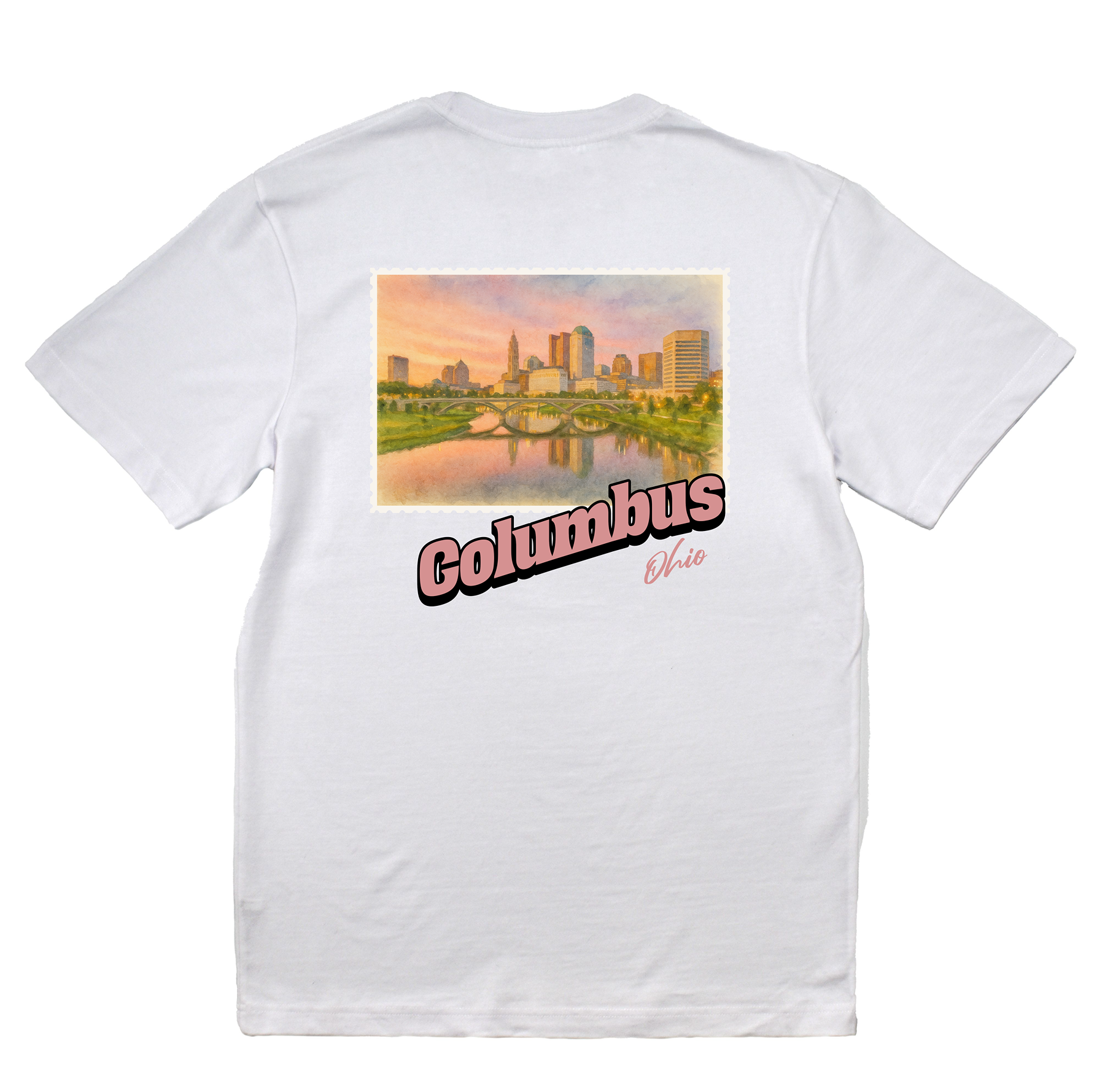 Columbus Ohio Stamp Core Tee