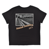 Amish Country Ohio Stamp Boyfriend Tee