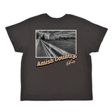 Amish Country Ohio Stamp Boyfriend Tee