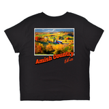 Amish Country Ohio Stamp Boyfriend Tee