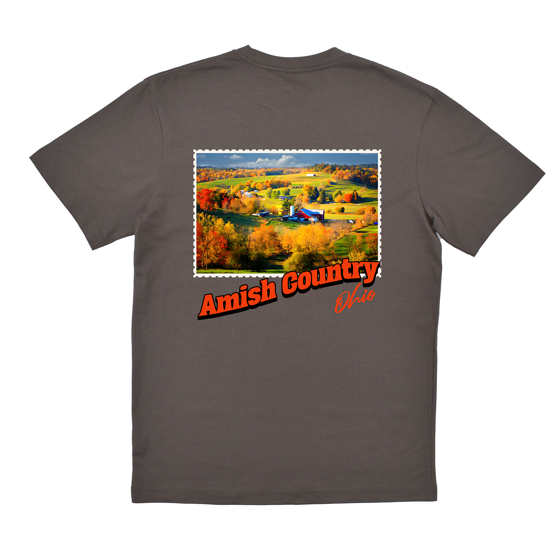 Amish Country Ohio Stamp Core Tee