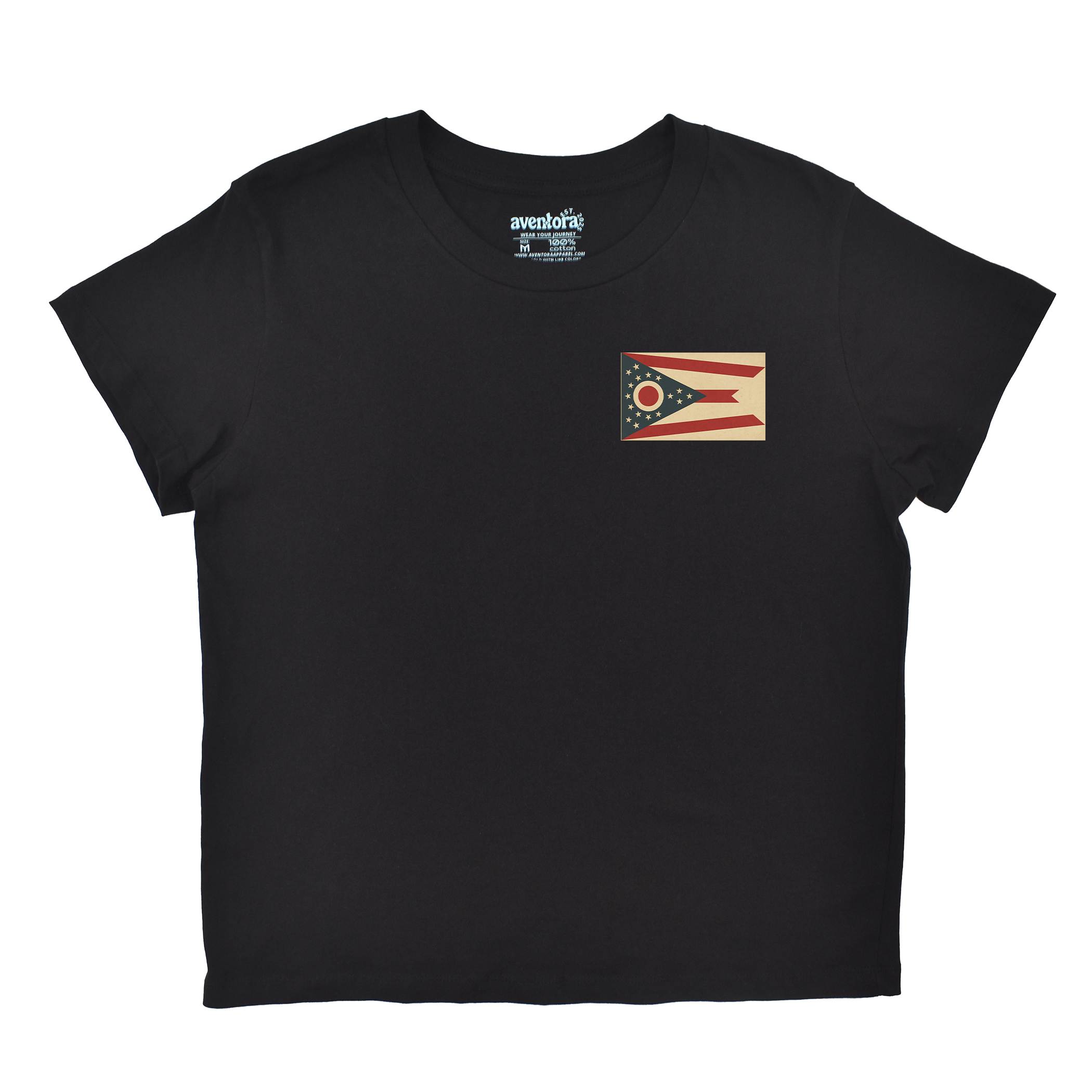 Ohio Flag Boyfriend Tee