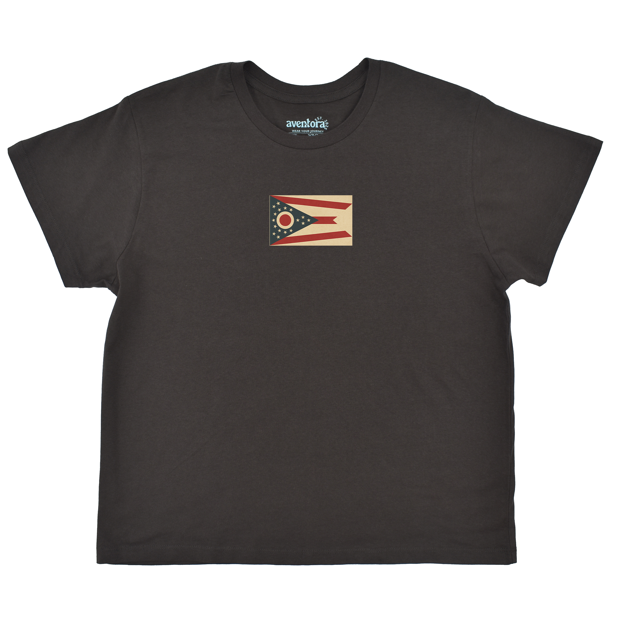 Ohio Flag Boyfriend Tee