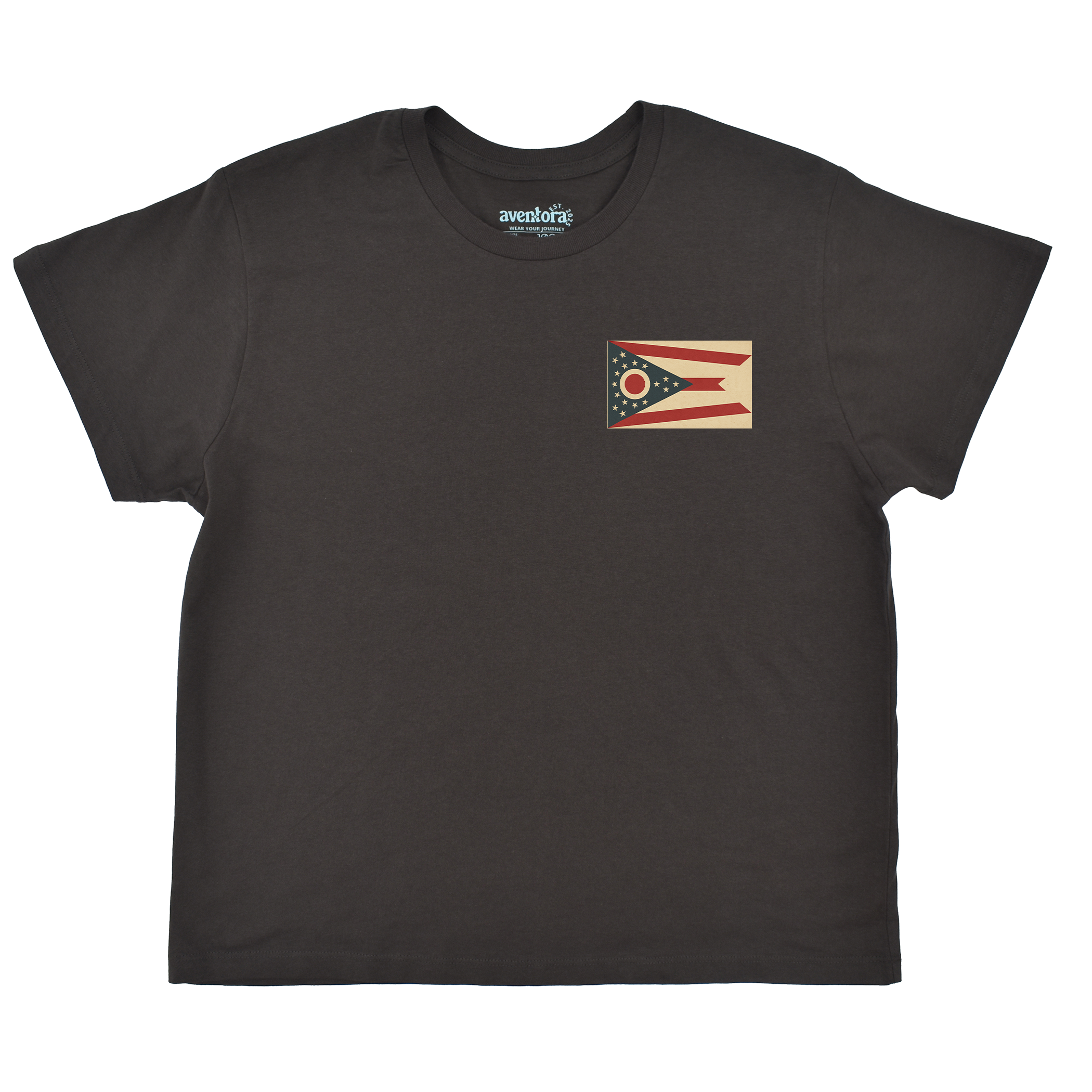 Ohio Flag Boyfriend Tee