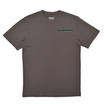 Gray t-shirt with 'Charleston' text on a white background