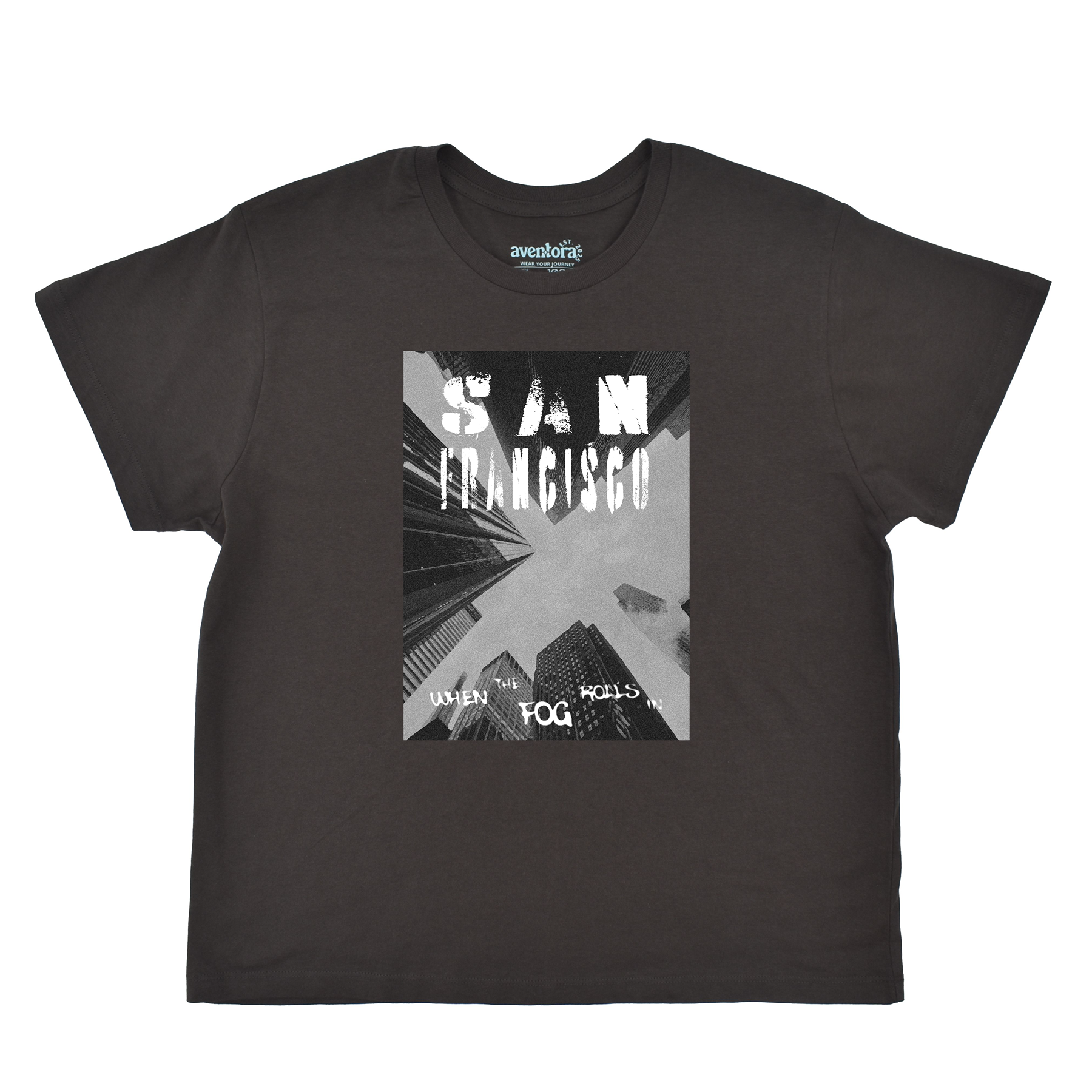 San Francisco Fog Boyfriend Tee