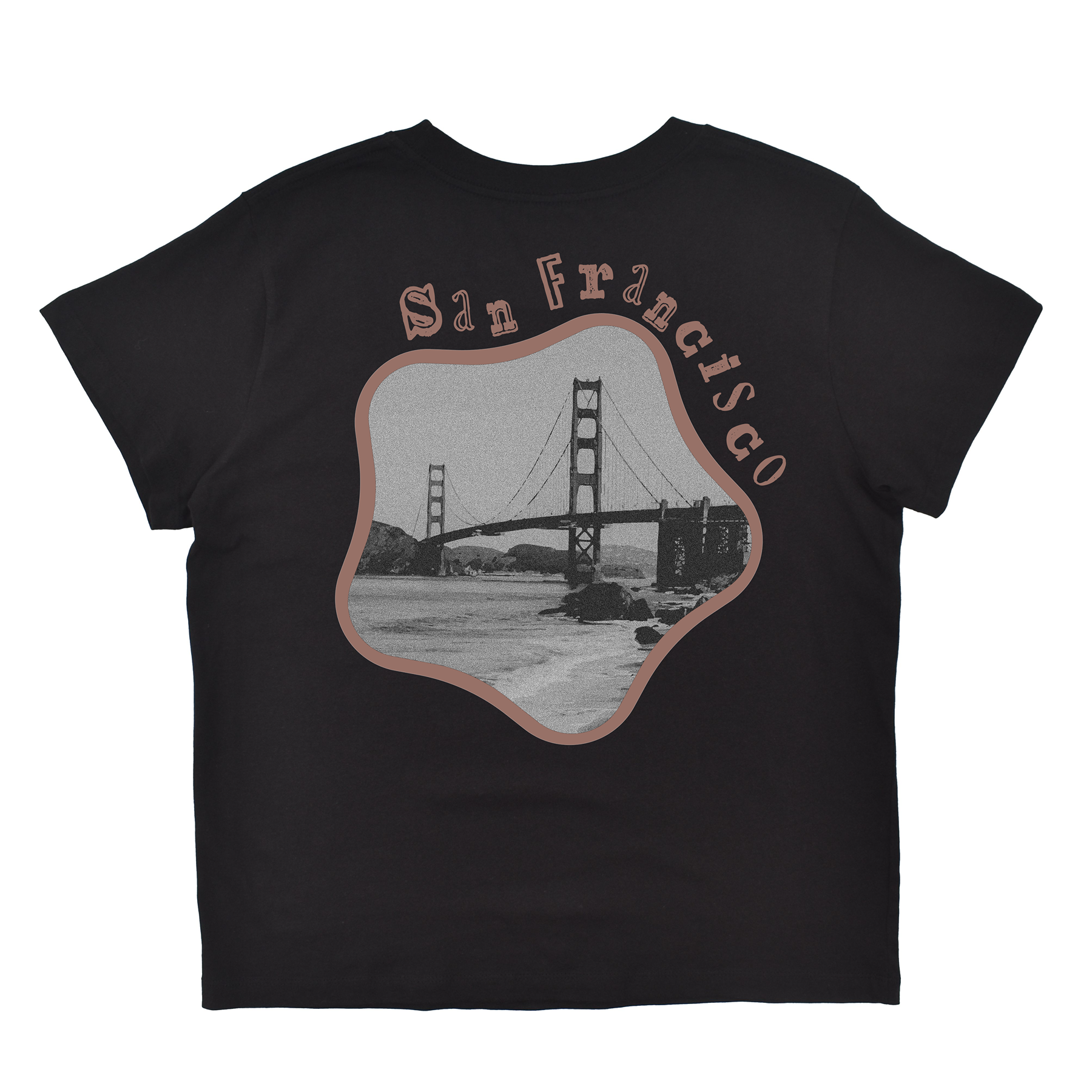 San Francisco Bridge Boyfriend Tee