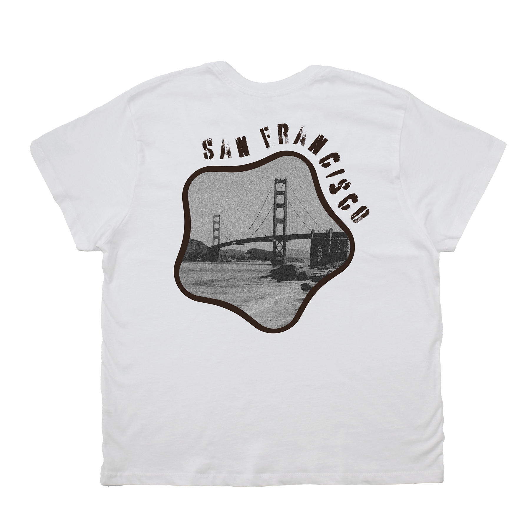 San Francisco Bridge Boyfriend Tee