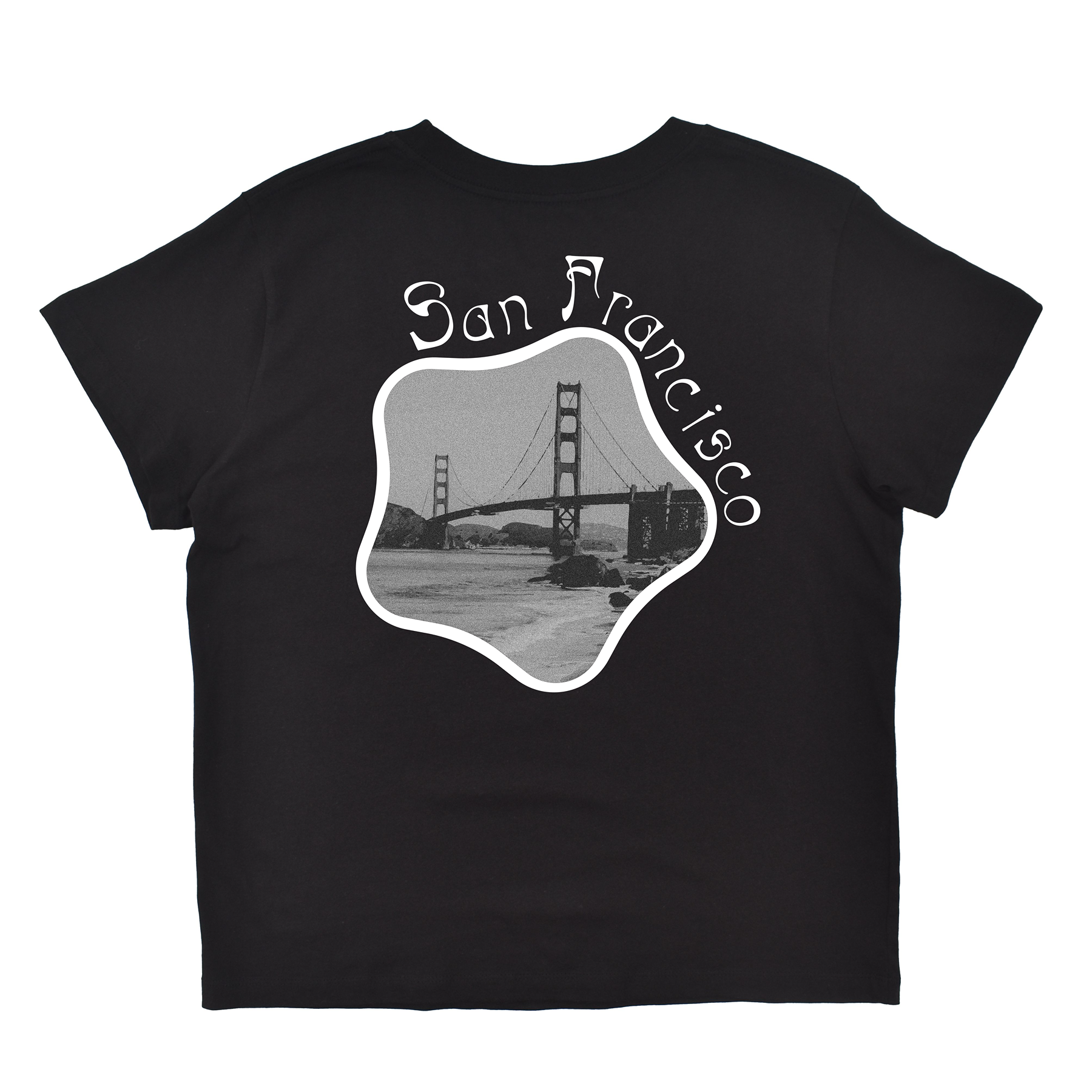 San Francisco Bridge Boyfriend Tee