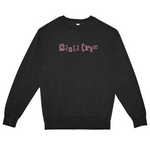 Black sweatshirt with 'Santa Cruz' logo on a white background