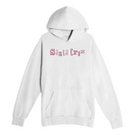 White hoodie with 'Santa Cruz' logo on a white background